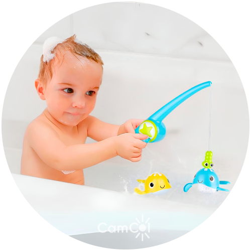 Pesca Kids - Aventura Aquática no Banho!