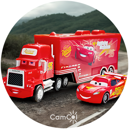 Caminhões Carros - Relâmpago Mcqueen e Amigos!