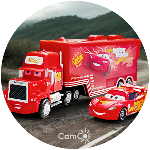 Caminhões Carros - Relâmpago Mcqueen e Amigos!