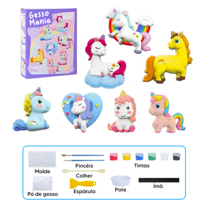 Gesso Mania - Molde, Pinte e Brinque!