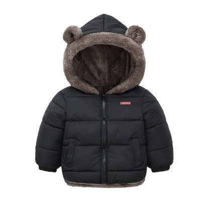 Jaqueta Infantil com Capuz Puffer - Conforto e Proteção!