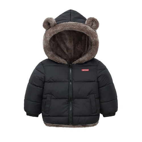 Jaqueta Infantil com Capuz Puffer - Conforto e Proteção!