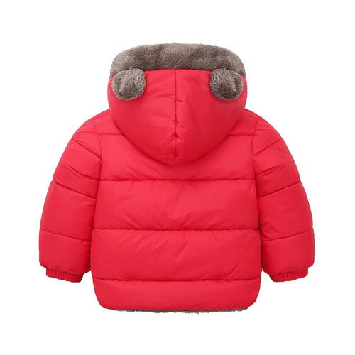 Jaqueta Infantil com Capuz Puffer - Conforto e Proteção!
