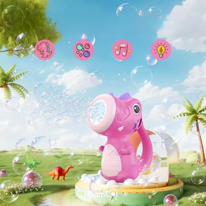 Dino Bubble - Máquina de Bolhas Encantada!