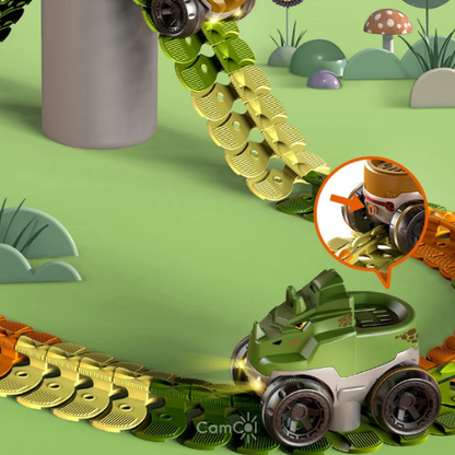 Dinossauro Race - Pista de Corrida Anti Gravidade!