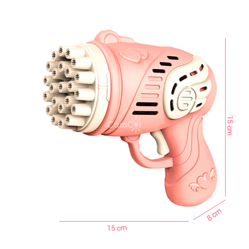 Bubble Gun - Super Máquina de Bolha de Sabão!