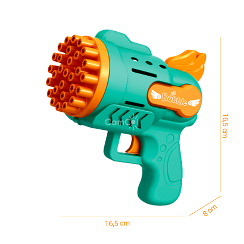 Bubble Gun - Super Máquina de Bolha de Sabão!