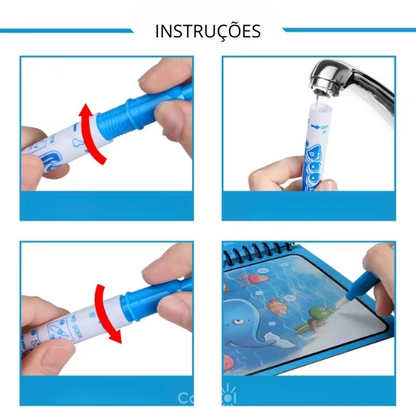 Caderninho Aquarela - Pague 1 e Leve 3