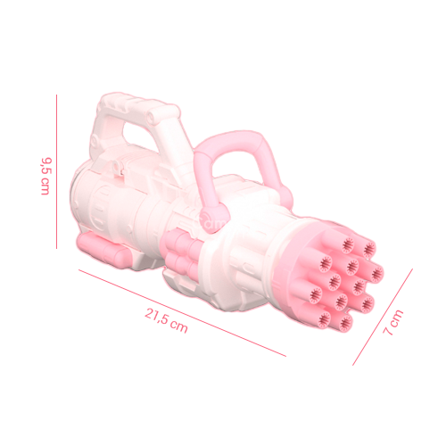 Bubble Gun - Super Máquina de Bolha de Sabão!