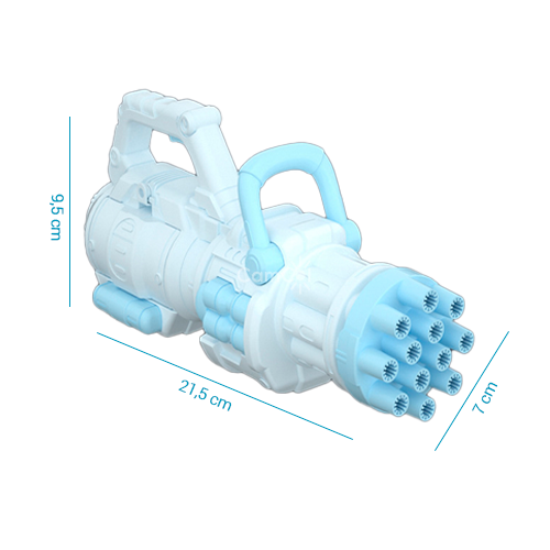 Bubble Gun - Super Máquina de Bolha de Sabão!