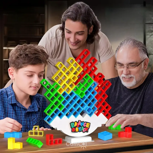 Tetris Tower - Desafio de Equilíbrio!