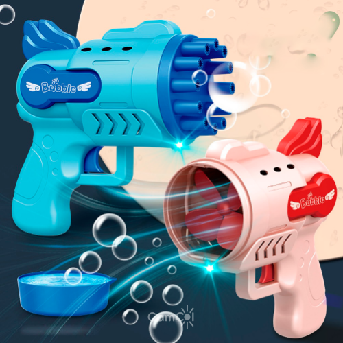 Bubble Gun - Super Máquina de Bolha de Sabão!