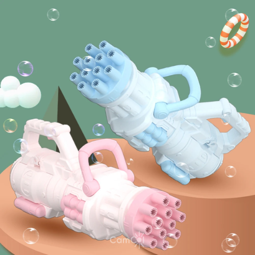 Bubble Gun - Super Máquina de Bolha de Sabão!