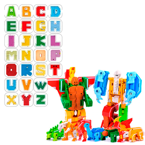 Transformers Numérico - Robô 3 em 1