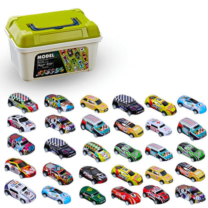 Mega Caixa de Carrinhos - Garagem Completa!