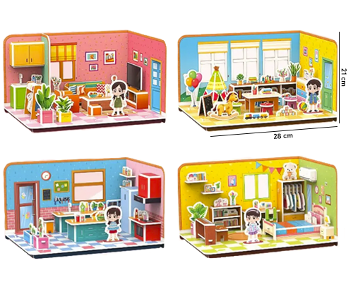 Casinha de Montar - Monte e se Divirta!