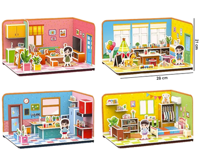 Casinha de Montar - Monte e se Divirta!