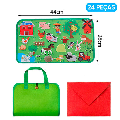 Maleta Criativa Montessori - Criatividade e Imaginação!