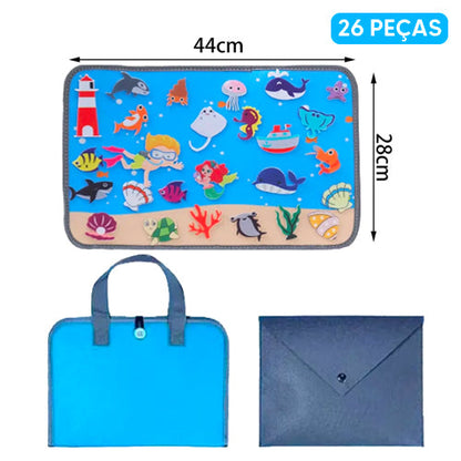 Maleta Criativa Montessori - Criatividade e Imaginação!