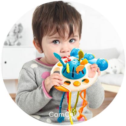 Puxador Sensorial Montessori - Explore e Aprenda!