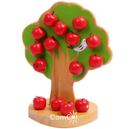 Árvore de Maça Montessori Magnética - Aprendizado Divertido!