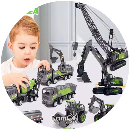 Carros Construtores - Equipados para a Diversão!