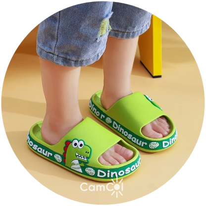 Chinelo Slide de Dinossauro - Proporcionando aventura!