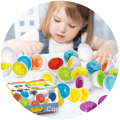 Ovos Mágicos Montessori - Estimule o Raciocínio Lógico!