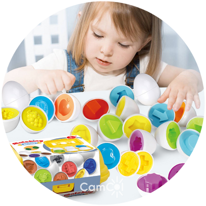 Ovos Mágicos Montessori - Estimule o Raciocínio Lógico!