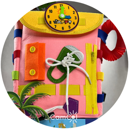 Mochila Montessori - Diversão em Qualquer Lugar!