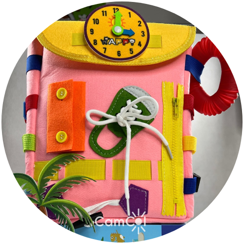 Mochila Montessori - Diversão em Qualquer Lugar!