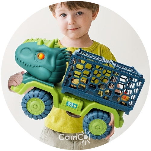 Dino Truck - Caminhão de Dinossauros!