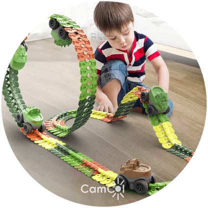 Dinossauro Race - Pista de Corrida Anti Gravidade!