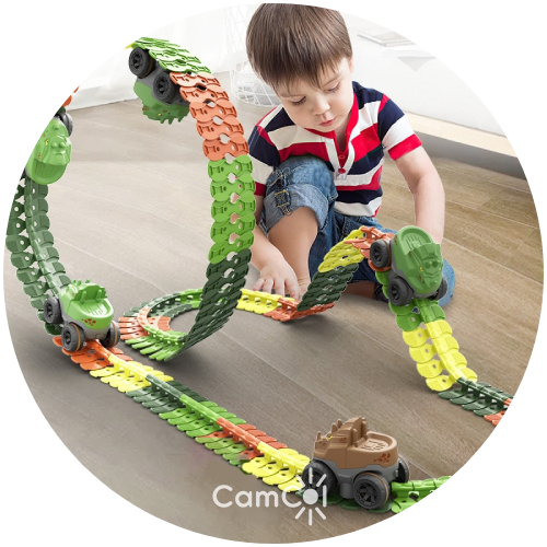 Dinossauro Race - Pista de Corrida Anti Gravidade!