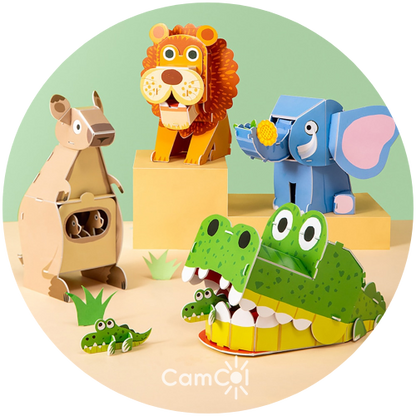 Animais DIY - Monte Você Mesmo!