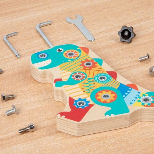 Dinossauro Mecânico - Aprendendo a Montar!