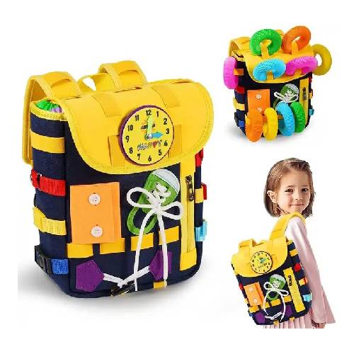 Mochila Montessori - Diversão em Qualquer Lugar!