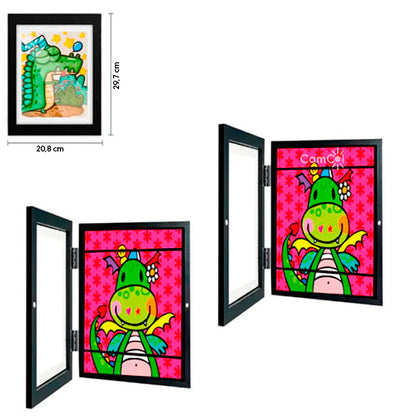 Quadro Guarda Desenhos - 2 Unidades! (Tamanho A4)