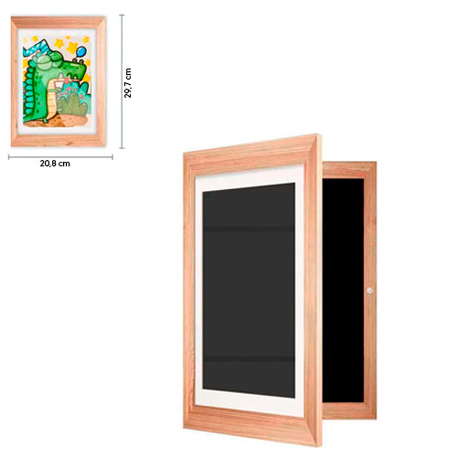 Quadro Guarda Desenhos - Eternize Momentos na Parede!