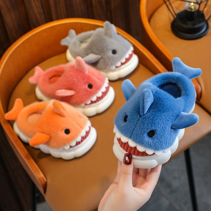 Pantufa Baby Shark - Passinhos Divertidos com Estilo!