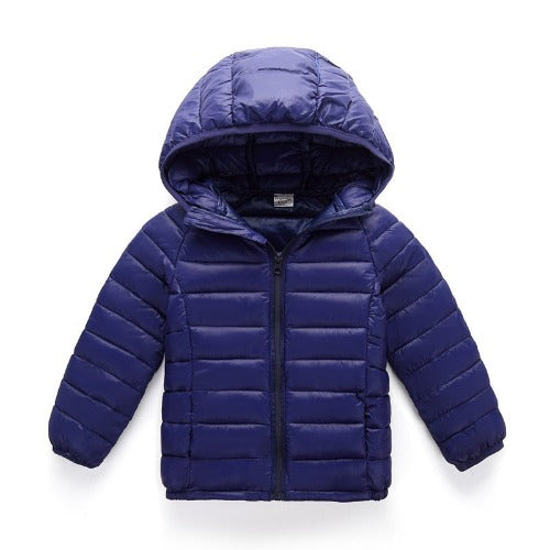 Jaqueta Puffer Infantil - Quentinhos durante o Outono e o Inverno!