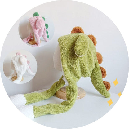 Chapéu de Dinossauro - Conforto com Orelhas Aconchegantes!