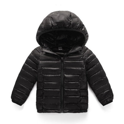 Jaqueta Puffer Infantil - Quentinhos durante o Outono e o Inverno!