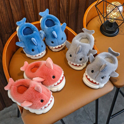 Pantufa Baby Shark - Passinhos Divertidos com Estilo!