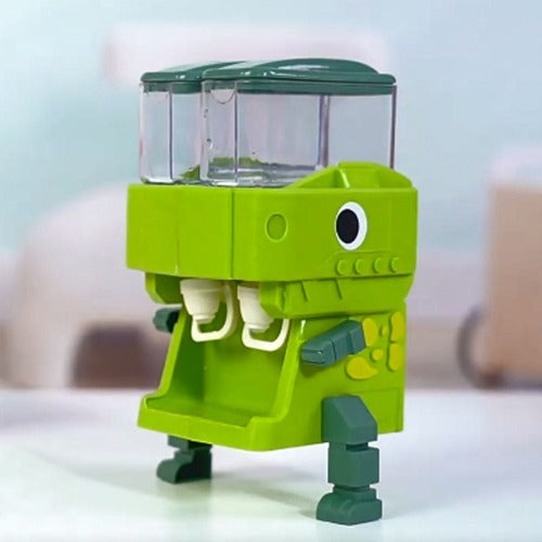 Mini Bebedouro de Dinossauro - Água Fresca a um Toque!