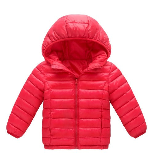 Jaqueta Puffer Infantil - Quentinhos durante o Outono e o Inverno!