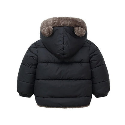 Jaqueta Infantil com Capuz Puffer - Conforto e Proteção!
