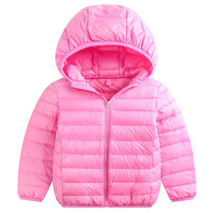 Jaqueta Puffer Infantil - Quentinhos durante o Outono e o Inverno!