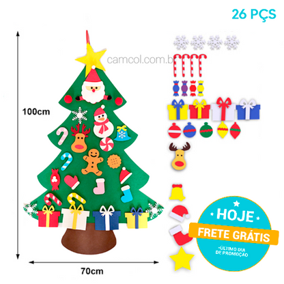 Árvore de Natal Montessori - Monte Você Mesmo!