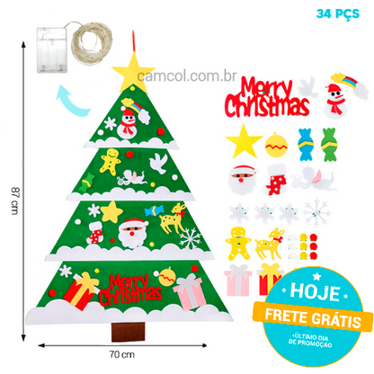 Árvore de Natal Montessori - Monte Você Mesmo!